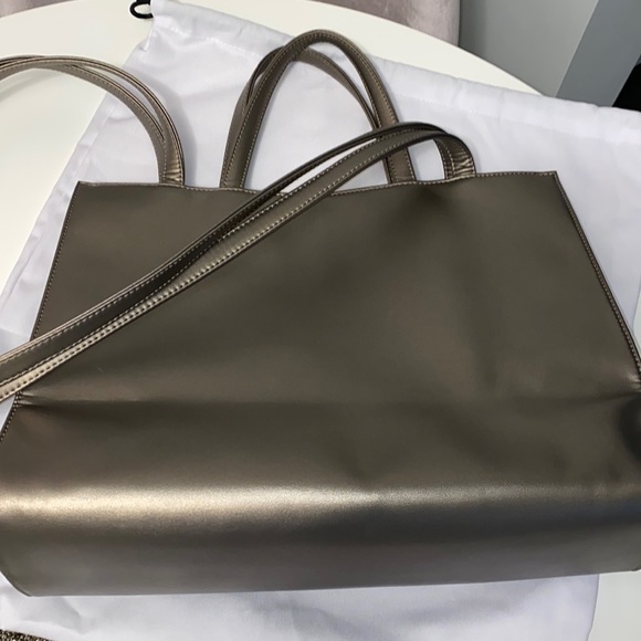 Telfar Medium Bronze Shopping Bag - Picture 5 of 8